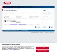 Kleine Seitenvorschau von abus-server.com