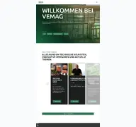 Kleine Seitenvorschau von vemag.de