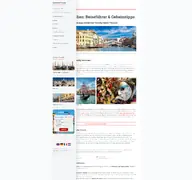 Kleine Seitenvorschau von venedigtipps.de