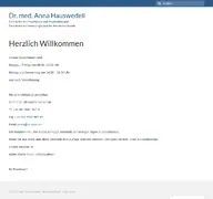 Kleine Seitenvorschau von dr-anna.de