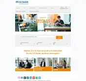 Kleine Seitenvorschau von jobs.dzbank.de