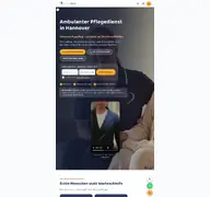 Kleine Seitenvorschau von pflegeloewen.de