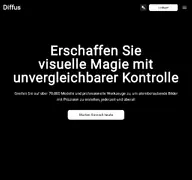 Kleine Seitenvorschau von diffus.me
