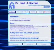 Kleine Seitenvorschau von kinderarzt-rw.de