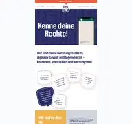 Kleine Seitenvorschau von safe-im-recht.de