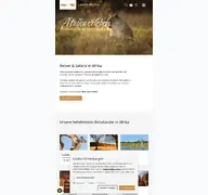 Kleine Seitenvorschau von ventertours.de