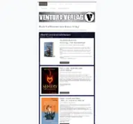 Kleine Seitenvorschau von ventura-verlag.de