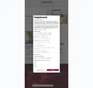 Kleine Seitenvorschau von computerworld.ch