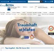 Kleine Seitenvorschau von traumbetten-shop.de