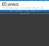 Kleine Seitenvorschau von ids-services.de