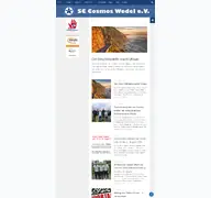 Kleine Seitenvorschau von cosmos-wedel.de