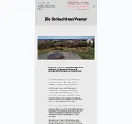 Kleine Seitenvorschau von verdun14-18.de