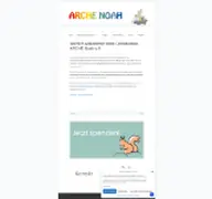Kleine Seitenvorschau von verein-arche-noah.de