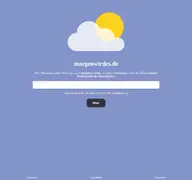 Kleine Seitenvorschau von morgenwirdes.de