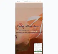 Kleine Seitenvorschau von justfloat.de
