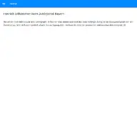 Kleine Seitenvorschau von justizportal.bayern.de