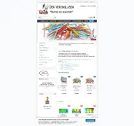 Kleine Seitenvorschau von vereinsladenshop.de