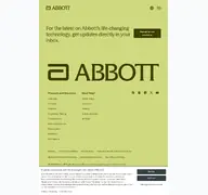 Kleine Seitenvorschau von abbott.com