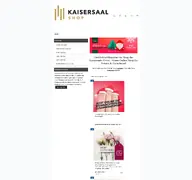 Kleine Seitenvorschau von kaisersaal-shop.de