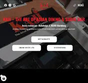 Kleine Seitenvorschau von kaji-asiandining.de
