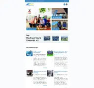 Kleine Seitenvorschau von sportbund-chemnitz.de