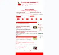 Kleine Seitenvorschau von sportfreunde-steinenberg.de