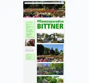 Kleine Seitenvorschau von bittner-pflanzen.de