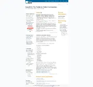 Kleine Seitenvorschau von openacs.org