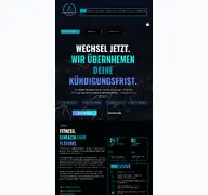Kleine Seitenvorschau von fitnessbayreuth.de
