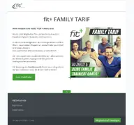 Kleine Seitenvorschau von fitplus-family.de