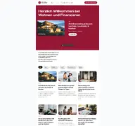 Kleine Seitenvorschau von wohnen-und-finanzieren.de