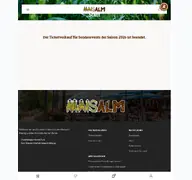 Kleine Seitenvorschau von maisalm-events.de