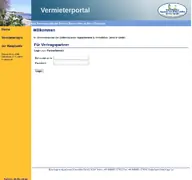 Kleine Seitenvorschau von vermieter.bais.de