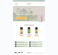 Kleine Seitenvorschau von majafood.de