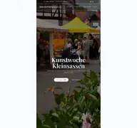 Kleine Seitenvorschau von malerdorf-kleinsassen.de