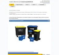 Kleine Seitenvorschau von verpackungsabfall-lb.de