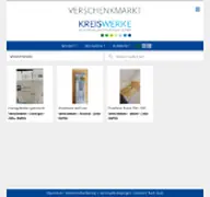 Kleine Seitenvorschau von verschenkmarkt-kwsm.de