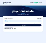 Kleine Seitenvorschau von psychonews.de