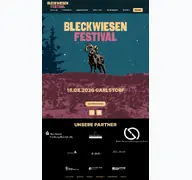 Kleine Seitenvorschau von bleckwiesen-festival.de