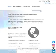 Kleine Seitenvorschau von wmx.ch