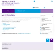 Kleine Seitenvorschau von version2.diakonie-im-internet.de