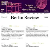 Kleine Seitenvorschau von blnreview.de