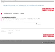 Kleine Seitenvorschau von verstoesse.lebensmittel-futtermittel-sicherheit.niedersachsen.de