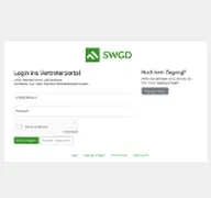 Kleine Seitenvorschau von vertreterportal.swg-dresden.de