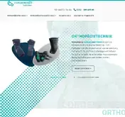 Kleine Seitenvorschau von cordewener-ortho.de