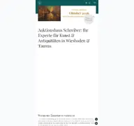 Kleine Seitenvorschau von auktionshaus-schreiber.de