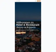 Kleine Seitenvorschau von aurora-kappeln.de