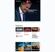 Kleine Seitenvorschau von pressetreff.3sat.de