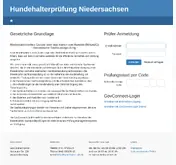 Kleine Seitenvorschau von hundehalter-nds.de