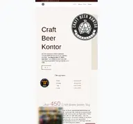 Kleine Seitenvorschau von craftbeerkontor.de